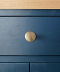 Champagne Bronze Zinc Alloy Cabinet Knobs With Plate Six Pack Single Hole Kitchen Cabinet Pulls Drawer Hardware With Backboard
