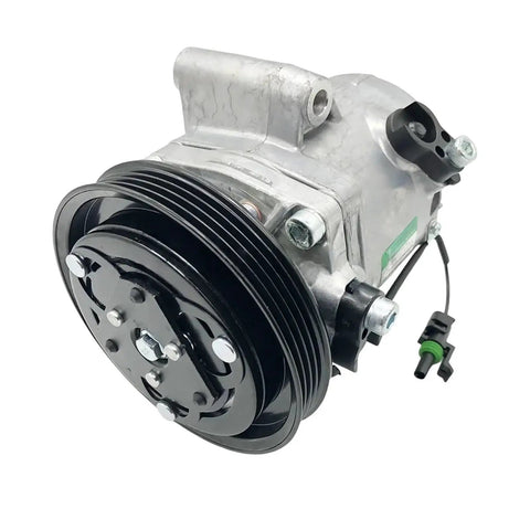 Mercedes Benz AC Air Conditioning Compressor Pump SS96 PV4 Pulley For Smart Fortwo Coupe 451 1L Replacement Part Aluminum Fuselage
