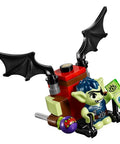 Elves Airas Airship And The Amulet Chase Set goblin Dukelin with balloon propeller and wings detail.