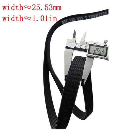 Digital caliper measuring Beefy Serpentine Belt Replacement For Bentley Continental GT GTC And Flying Spur 07C145933T V Belt