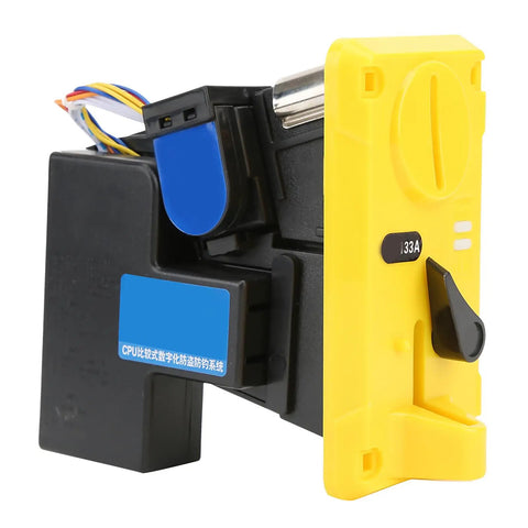 LED Indicator Flip Cover For Arcade Game Machines Anti EMI Durable Selector Switch With Yellow Finish Perfect For Doll Machines And Amusement Centers High Visibility Status Light And Reliable Scoring