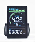 Ebike Display M6C UART No 2 Protocol LCD Cycling Computer with speed and odometer on screen, colorful acrylic housing