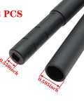 Two Pack 0.55 Inch Golf Club Shaft Extender Graphite Extension For Putter Iron And Wood Clubs Carbon Fiber Lightweight Durable