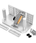 Heavy Duty Pro Grade Belt Grinder Knife Jig, 7.75 Inch Long Sharpening Locator With Dual Press Plates and mounting hardware