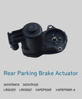 Top Shelf Rear Parking Brake Actuator 34216791420 34216794618 Clean Swap For BMW X3 X4 Z4 M5 M6 And Range Rover showing motor unit.