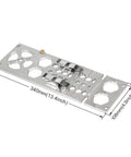 13.4 Inch Track Saw Guide Rail Square For Precision 90 Degree Cuts With A Solid Aluminum CNC Machined Body Heavy Duty