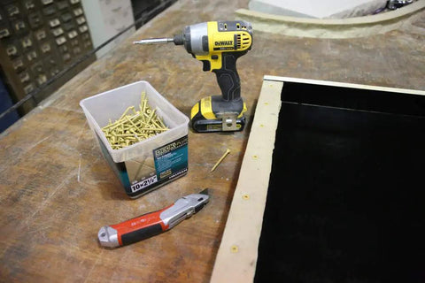 Chiseled Edge Concrete Countertop Edge Form Liner 12 Feet Long 2 Inches Wide And Deep Self Supporting No Silicone Needed