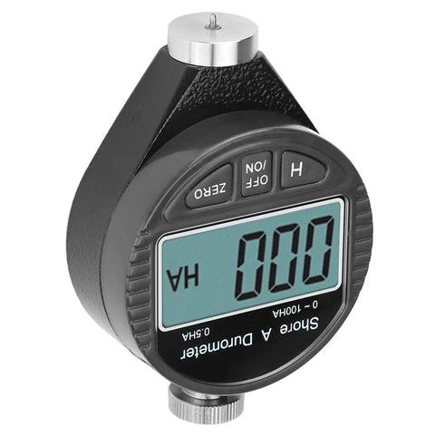 Top Notch Shore A Hardness Tester 100HD for Plastic, Rubber, and Soft Materials With LCD Display, Auto Off Durometer for Precise Readings and ASTM D2240 Compliance handheld meter