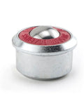 Drop In Beefy Heavy Duty Ball Transfer Bearing Carbon Steel 1 3 16 Inch Diameter 500 Lb Load Capacity case of four shown with red label