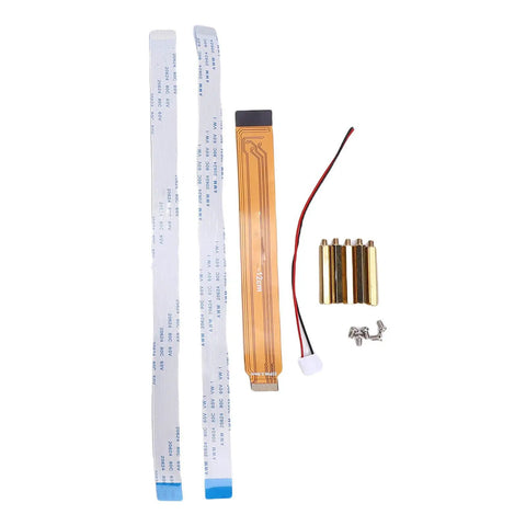 10.1 Inch Capacitive Touch Screen Display With 10 Point Multi Touch Full Lamination Tech components including connectors and screws.
