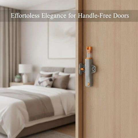 Push To Open Cabinet Latch With Hidden Rebounder Mechanism For Handle Free Doors Includes Screws And Tape For Easy Kitchen Retrofit