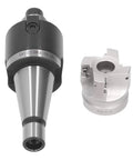 Beefy Indexable End Mill Holder NT30 FMB22 and 400R 50 22 45 Degree Milling Cutter for High Speed Machining