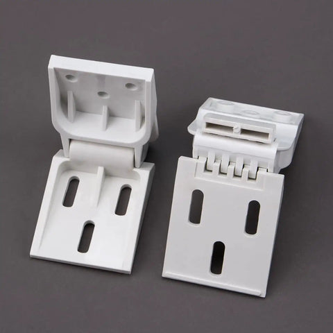 Three Pack Universal Chest Freezer Door Hinge Replacement With Screws 3 Hole Design Easy Install, durable ABS plastic