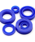 Five Piece Radial Shaft Hydraulic Seal Kit For Cylinder Repair And Piston Rod PU Single Lip U Cup Oil Seals Size ID Twenty To Thirty Mm
