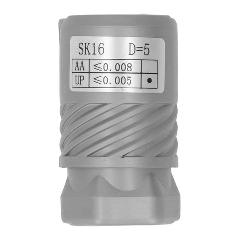 Heavy Duty Carbide Spring Collet Chuck For Lathe CNC Milling And Engraving Machine Spindle Holder with SK16 size and D=5 marking.