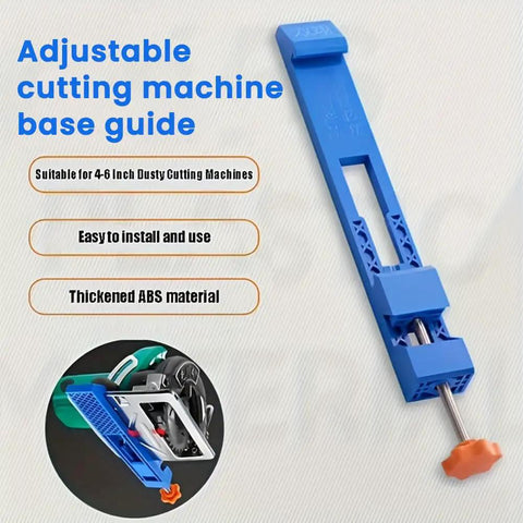 Adjustable Cutting Guide For 4-6-Inch Electric Circular Saws Milling Positioning Clamp Blue