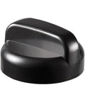 Propane Heater Knob Replacement Parts Set, four heavy-duty plastic control knob for outdoor heaters, shown in close-up.