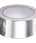 Roll of No Nonsense High Temperature Leak Stop Tape For Plumbing Waterproof Repair Tape 20m Heavy Duty For Water Leaks Outdoor Use And Metal Roofs Heat Resistant Aluminum Foil Tape That Bends To Curves For Piping Ovens And Roof Repairs