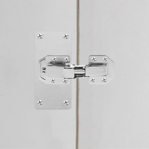 hydraulic soft-close cabinet hinges set with thickened base for stable fixation on cupboard