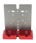 Rock Solid Woodworking Hole Saw Kit Set With Stainless Steel Drill Bits And Aluminum Alloy Body Designed For Cabinet Wardrobe Hinge Installation, red jig