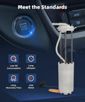 Electric Fuel Pump Module Assembly For Chevy GMC CK Series Trucks 1997 1998 1999 2000 next to engine start stop button.