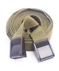 Military Green Cargo Tie Down Straps With Buckle 25mm By 1m Lashing Belts for Luggage And Camping Gear Securement