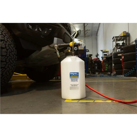 Fluid Extractor Dispenser For Evacuating Topping Off And Refilling Reservoirs With 120 PSI Capacity Go To Vacuum Or Positive Pressure For Bleeding Hydraulic Brake And Clutch Systems On Trucks Tractors And Industrial Vehicles