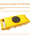 Heavy Duty Moving Dolly With 1000 Pound Capacity For Industrial Equipment And CNC Lathe featuring a thickened base and durable steel design.