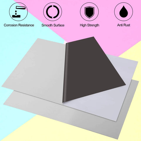 430 Stainless Steel Sheet Metal 8 By 12 Inch One Thirty Second Inch Plates For Magnetic Mount Boards And Craft Projects, corrosion symbols.