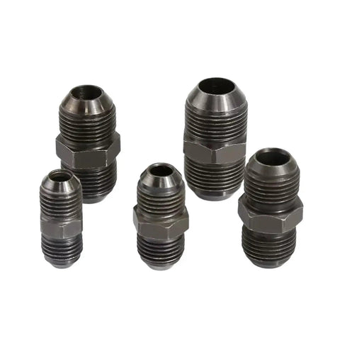 Real Heavy Duty Carbon Steel Metric Hydraulic Fittings From M10 To M20 Sized Up For High Pressure Rig Work And Auto Repair Jobs Providing Super Leak Proof Sealing So Stuff Never Falls Apart When You Get Dirty At The Garage Or Industrial Site. M10-M20 carbon steel hydraulic fittings