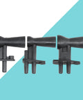 Set Of 5 Boiler Venturi Tube Nozzles Replacement Parts, Easy Install Plug And Play Friendly Maintenance Accessories, displayed side view