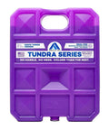 Heavy Duty X Large Reusable Ice Pack Weighs Five Pounds Ultra Cold Freezing Formula in purple color for coolers.
