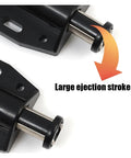 Grab These 8 Pack Single Magnet Cabinet Catches For The Perfect Door Stopper And Rebounder, showing durable black plastic ejection stroke hardware.