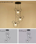 Cartoon Mouse Pendant Light Three Heads Iron Chandelier For Kids Room Kid Friendly Cafe Dining Room Cute Fun Ceiling Lamp Shade