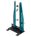 Portable Wheel Truing Stand For MTB And Road Bikes Pro-Grade Rim Alignment Tool And Wheel Repair Stand in teal color