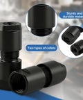Close-up of Two Pack Versatile Angle Grinder To Die Grinder Adapter Kit showing two types of collets and sturdy material.