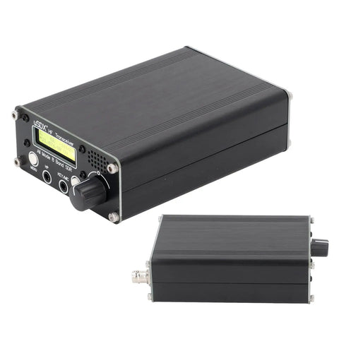 8 Band HF SSB QRP Radio Transceiver With LCD SDR Full Mode CW FT8 JS8 FT4 Compatible Digital Modes BNC Antenna Connector