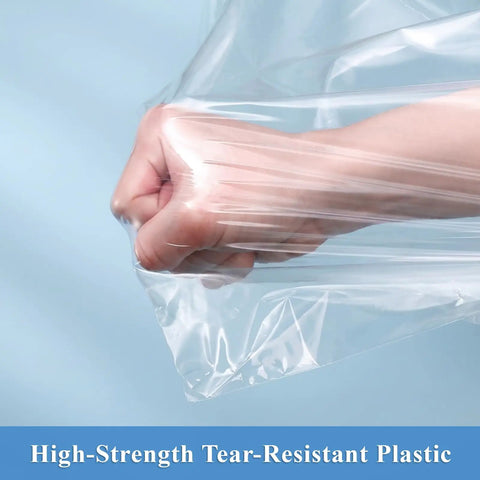 Beefy Storage Solutions Featuring Eighty Count Extra Large Reclosable Plastic Bags Measuring 16 X 18 Inches With Crisp Clear Air Tight Zip Lock Seal For Food Clothes And Travel Gear