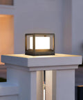 Outdoor Post Lights Hard Wired AC 100 To 240V Column Light Waterproof Fence Deck Cap Lamp Fixture 3000K on gate post
