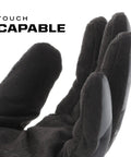 Close-up of Insulated Winter Work Gloves With 40g 3M Thinsulate Insulation Water And Wind Resistant Softshell Grip Ready Touchscreen