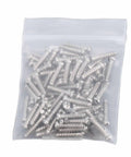 Durable Eyeglasses Hinge Screws Kit For Quick Fixes, Metal Repair Pins in clear bag suitable for eyewear frame stability