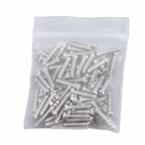 Durable Eyeglasses Hinge Screws Kit For Quick Fixes, Metal Repair Pins in clear bag suitable for eyewear frame stability