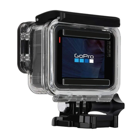 Super Suit Dive Housing For HERO7 HERO6 HERO5 Clear One Size with Waterproof Backdoors on GoPro Camera