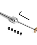 Pen Mandrel Kit For MT1 Morse Taper Woodturning Lathe with bushings and hex key for DIY pen projects