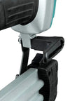 Close-up of Lightweight 18 Gauge Brad Nailer, Drives 5 Eighths To 2 Inches, 2.9 Lbs Aluminum Body handle and trigger.