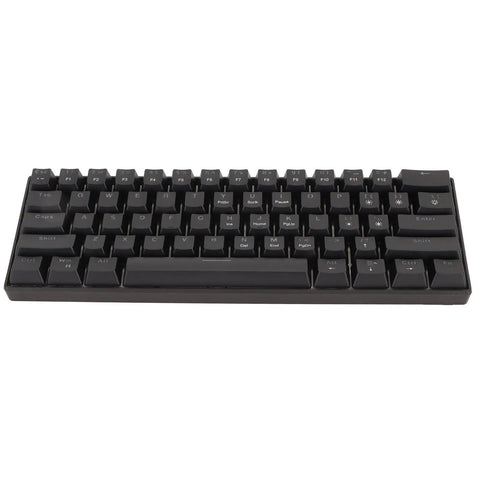 Badass Portable 61 Key Mechanical Gaming Keyboard With Vivid Led Backlight Ultra Compact 60 Layout Usb C Cord Responsive Switches