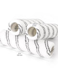 Stacked microfiber paint roller covers 9 inch 3/8 inch nap 12 pack pro grade for smooth walls and ceilings shed resistant washable
