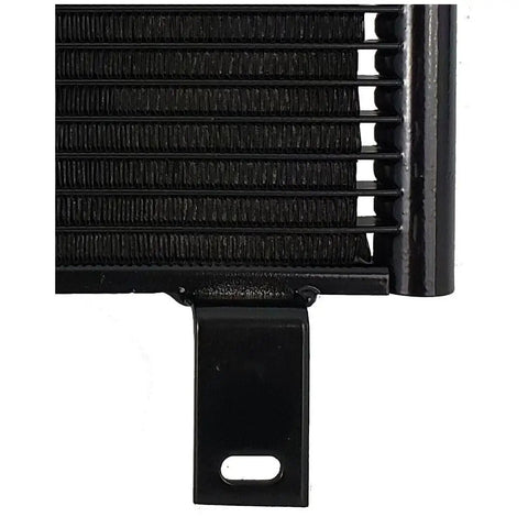 Heavy Duty Transmission Oil Cooler Perfect For Hyundai Tucson 2005-2009 Featuring 2.0L And 2.7L Engines With High Tech Build Quality To Keep Your Rig Cool Under Pressure And Ready For The Road, black finned unit