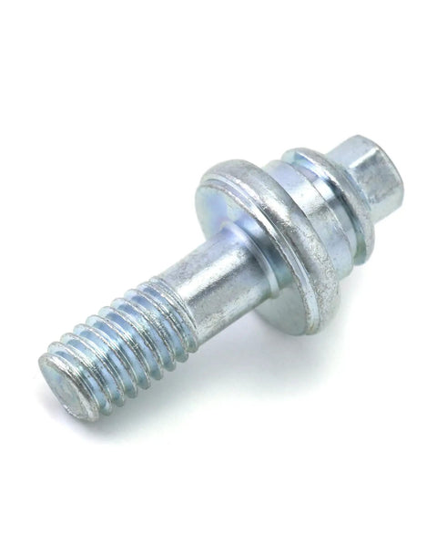 Heavy Duty Side Post Battery Terminal Bolts 3/8 Inch Thread 4 Pairs Short And Long Solid Galvanized Steel Auto Connector Extender close-up view.