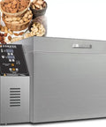 Straight Up Dope Electric Coffee Bean Roaster And Nut Roasting Machine featuring stainless steel design and digital controls.